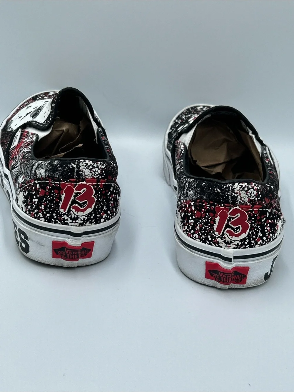 Van’s Friday the 13th' Slip-On Sneakers Jason Voorhees Men’s 8 Women’s 9.5